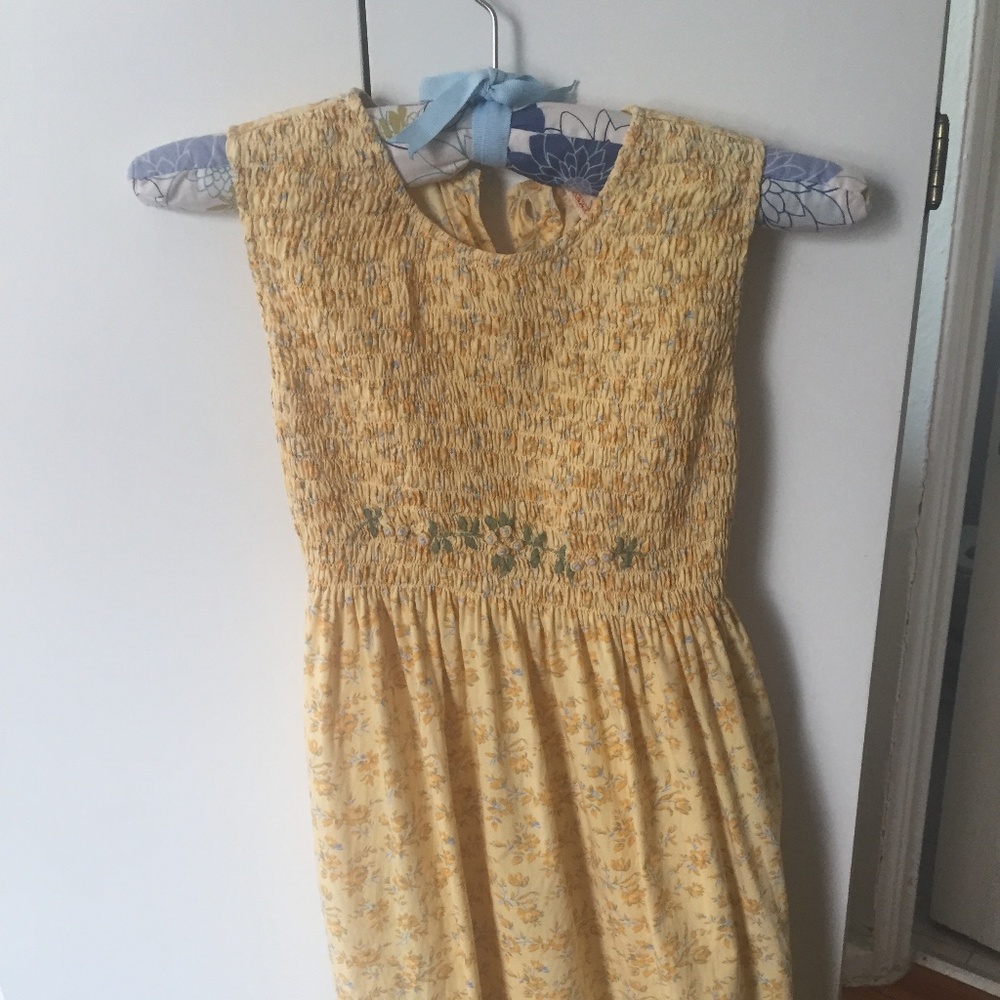 Beautiful Detail in a Girl’s Summer Dress April Cornell